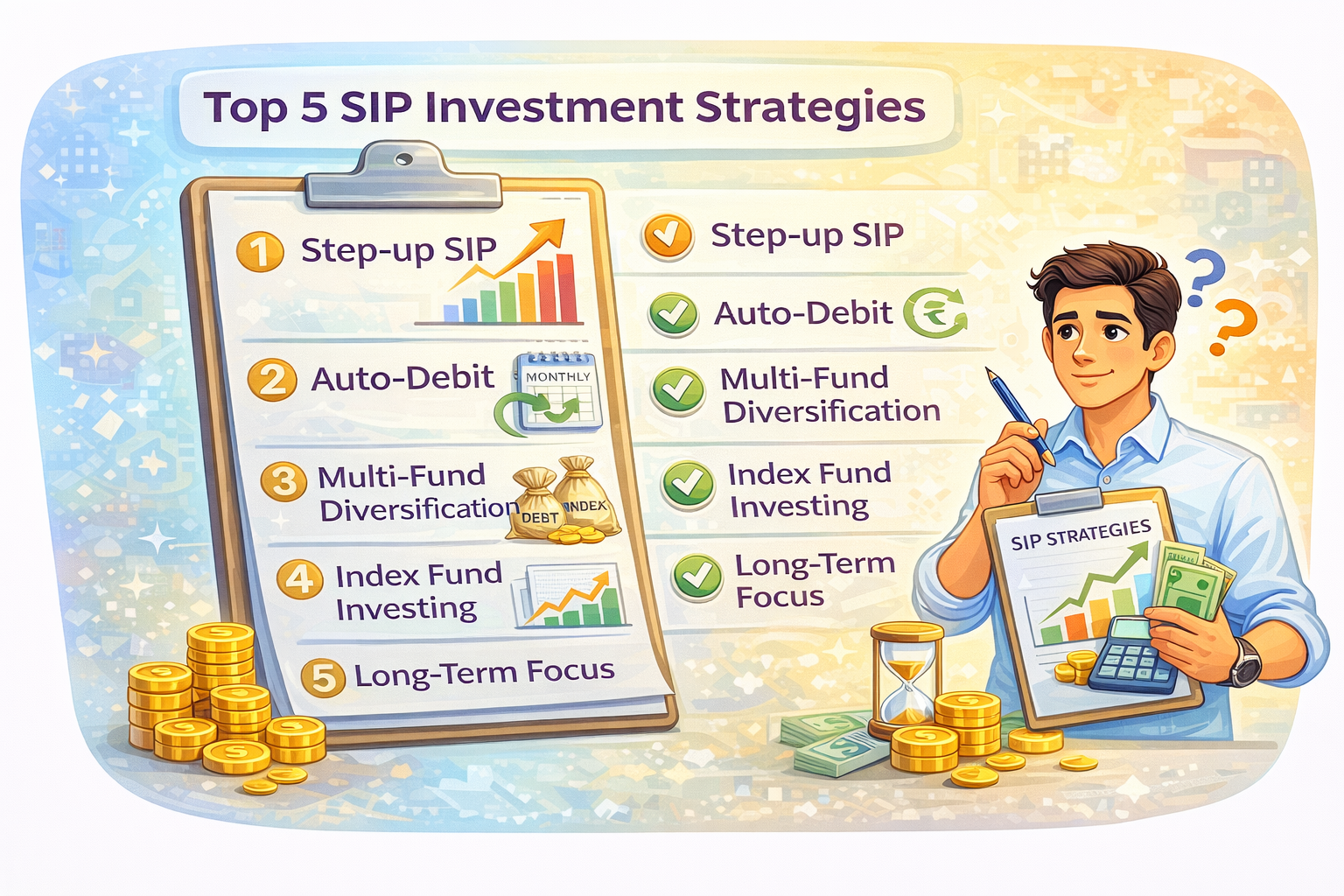 Top 5 SIP Investment Strategies for Long-term Wealth Creation